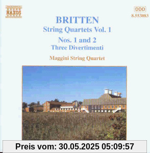 Werke für Streichquartett Vol. 1 von Maggini Quartet