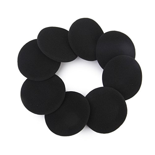 4 Paar 60mm Ersatz Ohr Schaum Ohrhörer Pad Abdeckungen für Headset Kopfhörer von MagiDeal