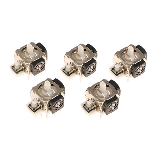 MagiDeal 5 Pack 3D Joystick Achsen Wireless Controller Rocker Analog Sensor Modul Ersatzteile für Xbox 360 Controller - Silber MagiDeal 5 Pack 3D Joystick Achsen Wireless Controller Rocker Analog Sensor Modul Ersatzteile für Xbox 360 Controller - Silber von MagiDeal