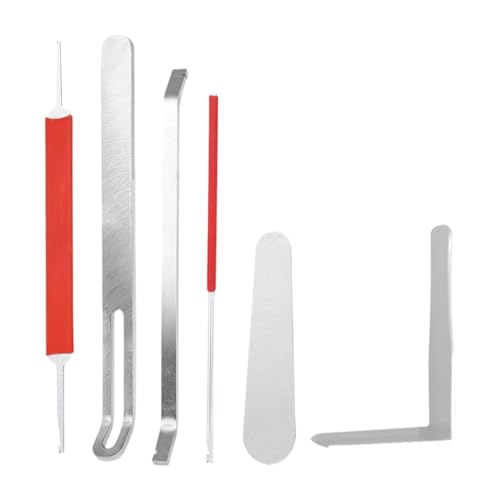 MagiDeal 6PCS Saxophon Reparaturwerkzeug für SAX/Klarinette/Flöte/Piccolo Premium Einfach zu verwenden praktische Wartung von Holzblaseninstrumenten, von MagiDeal