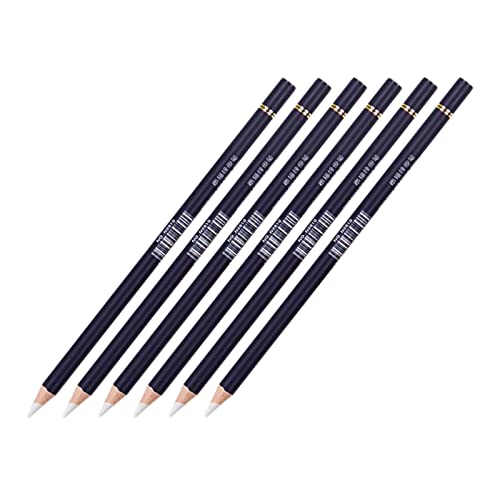 MagiDeal 6X Professionelle Radierstifte Set Radierdetails Highlights zum Skizzieren von Bleistiften Kohlezeichnungen Feiner Radierer für Anfänger Künstler Kunststudent von MagiDeal