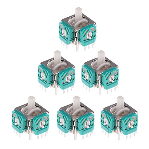 MagiDeal 6er Set 3D Joystick Analog Sticks Sensor Modul Ersatzteile Thumbsticks Sticks für Gamecube Gamepad MagiDeal 6er Set 3D Joystick Analog Sticks Sensor Modul Ersatzteile Thumbsticks Sticks für Gamecube Gamepad von MagiDeal