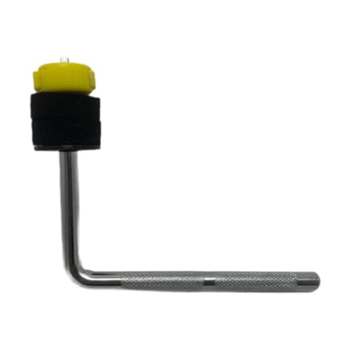 MagiDeal Bracket Extension Arm, Percussion Instrument Accessoires, einstellbare Drum -Hardware -Anhang Professioneller Beckenhalter, Gelb Filz von MagiDeal