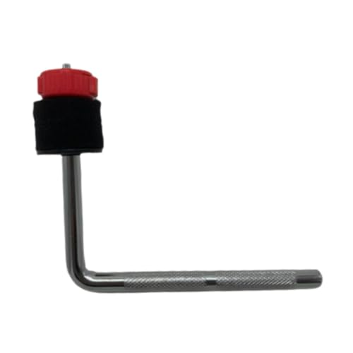 MagiDeal Bracket Extension Arm, Percussion Instrument Accessoires, einstellbare Drum -Hardware -Anhang Professioneller Beckenhalter, Rot Gefühlt von MagiDeal