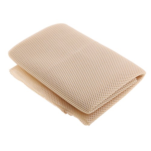 MagiDeal Lautsprecher Bezugsstoff,Lautsprecher Tuch,Akustikstoff,Bespannstoff - Beige von MagiDeal