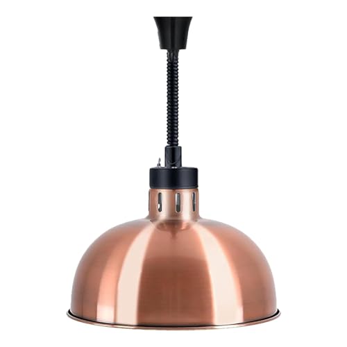 MagiDeal Lebensmittel-Wärmelampe, Buffet-Heizlampe, warme Speisen, Gastronomie, Glühbirne nicht im Lieferumfang enthalten, hängende E27-Pommes-Wärmelampe, Bronze MagiDeal Lebensmittel-Wärmelampe, Buffet-Heizlampe, warme Speisen, Gastronomie, Glühbirne nicht im Lieferumfang enthalten, hängende E27-Pommes-Wärmelampe, Bronze von MagiDeal
