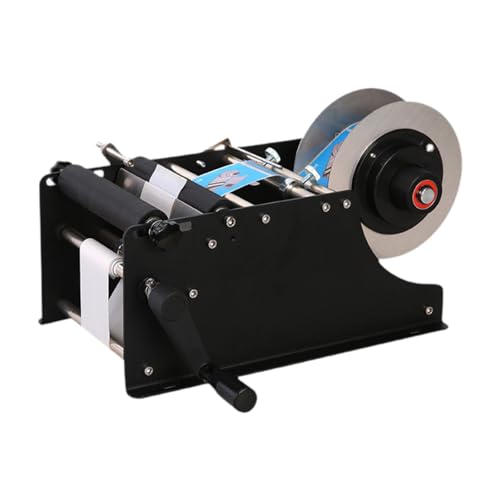 MagiDeal Manuelle Etikettiermaschine, Bürobedarf, tragbare Verpackungsmaschine, kompakte Anwendung für Flaschen, 10–30 Stück/min von MagiDeal