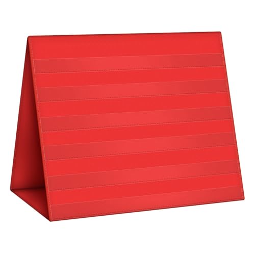 MagiDeal Tabletop Pocket Chart pädagogische Vorschulkalender faltbare Mehrzweck -Desktop -Kartenausstellungsständer für den Unterricht im Klassenzimmer, Rot MagiDeal Tabletop Pocket Chart pädagogische Vorschulkalender faltbare Mehrzweck -Desktop -Kartenausstellungsständer für den Unterricht im Klassenzimmer, Rot von MagiDeal