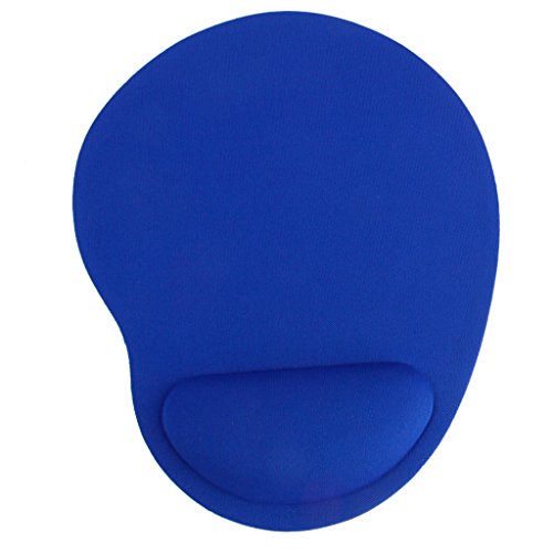 Mauspad mit Handauflage Mousepad Wrist Rest Matte Mat Pad Blau von MagiDeal