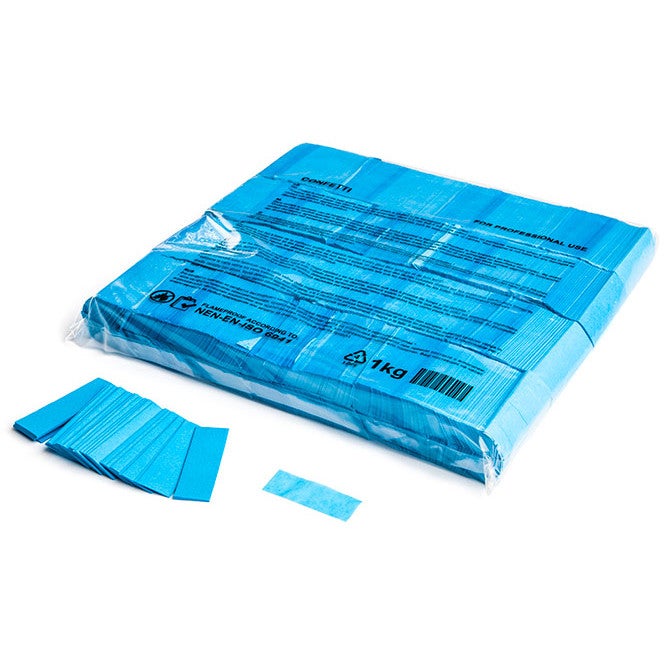 Magic FX CON01LB SF Konfetti, 55 x 17 mm, 1kg Beutel, Light Blue von Magic FX