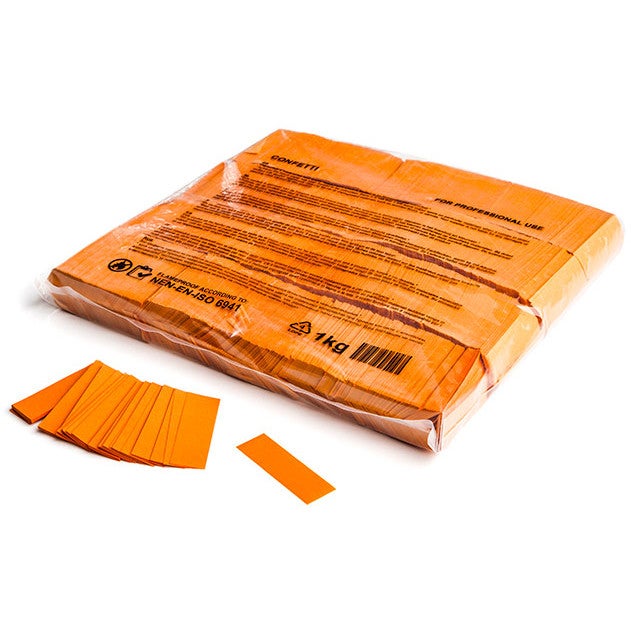 Magic FX CON01OR SF Konfetti, 55 x 17 mm,1kg Beutel, Orange von Magic FX