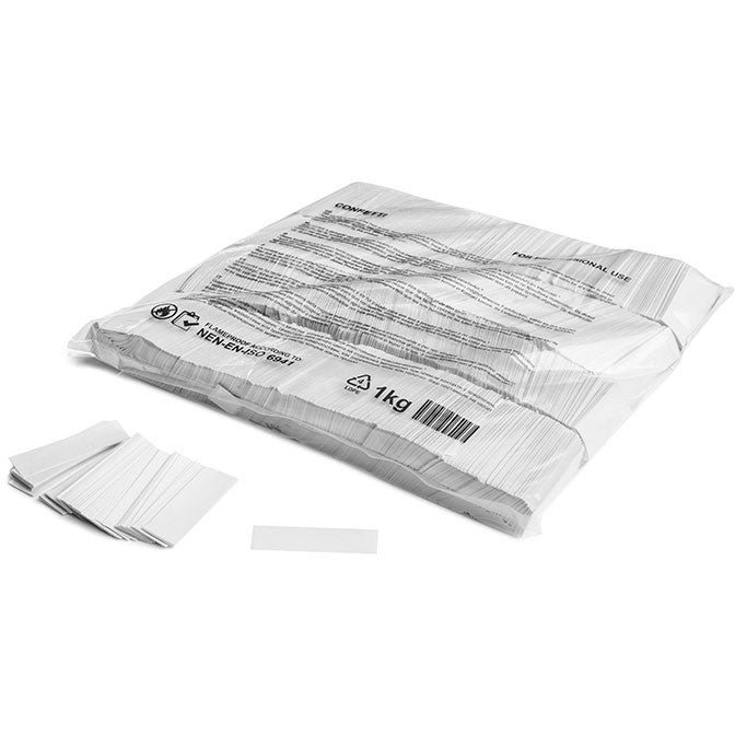 Magic FX CON01WH SF Konfetti, 55 x 17 mm, 1kg Beutel, weiß von Magic FX