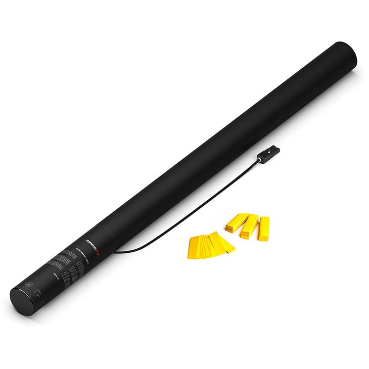 Magic FX EC04YL Electric Confetti Cannon, 80 cm, gelb Magic FX EC04YL Electric Confetti Cannon, 80 cm, gelb von Magic FX