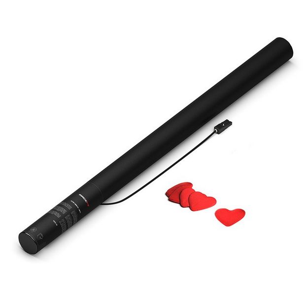 Magic FX Elektrische Hearts Konfetti Kanone Pro 80cm Rot Magic FX Elektrische Hearts Konfetti Kanone Pro 80cm Rot von Magic FX