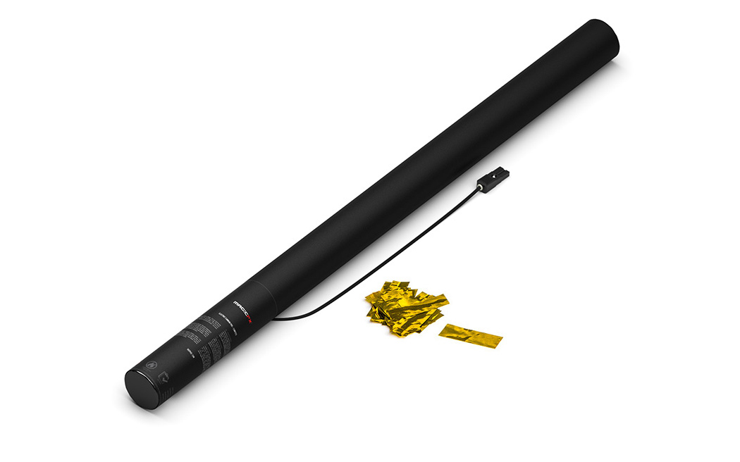 Magic FX Elektrische Konfetti Kanone Pro 80cm Gold Metallic Magic FX Elektrische Konfetti Kanone Pro 80cm Gold Metallic von Magic FX