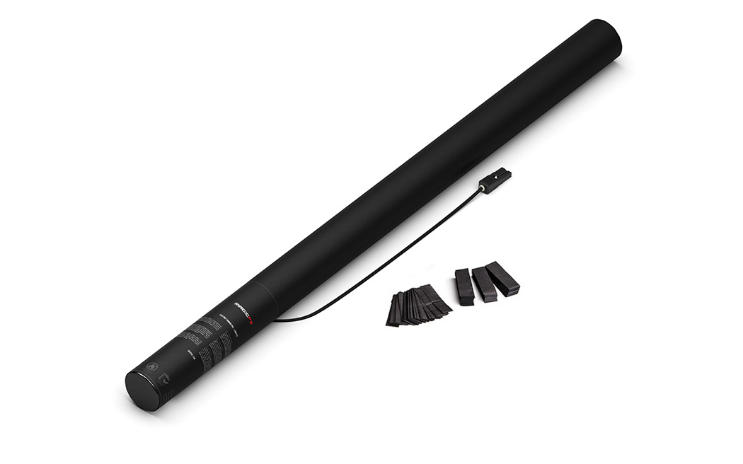 Magic FX Elektrische Konfetti Kanone Pro 80cm Schwarz Magic FX Elektrische Konfetti Kanone Pro 80cm Schwarz von Magic FX