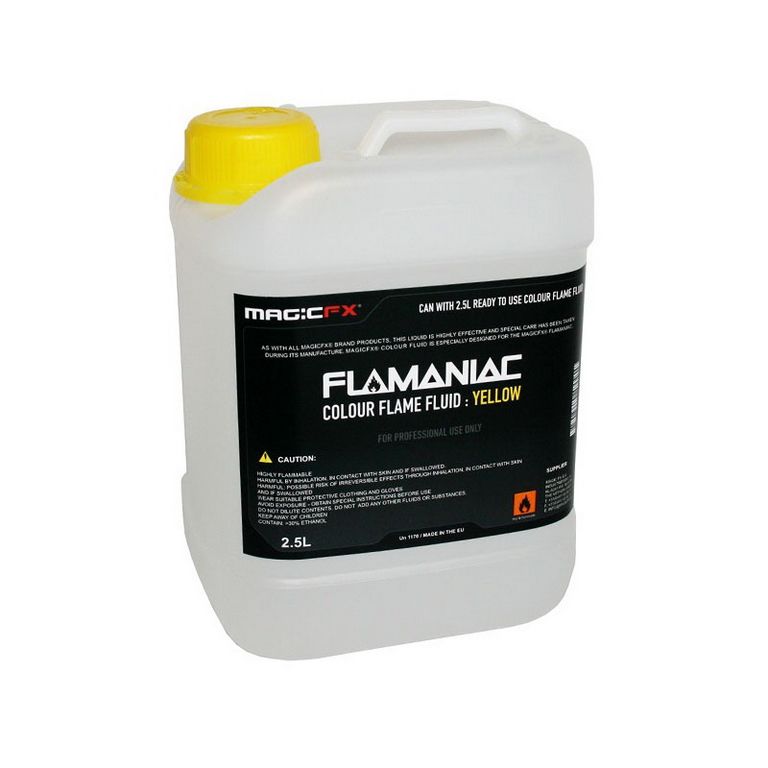 Magic FX Flame Fluid Yellow, 2,5l von Magic FX