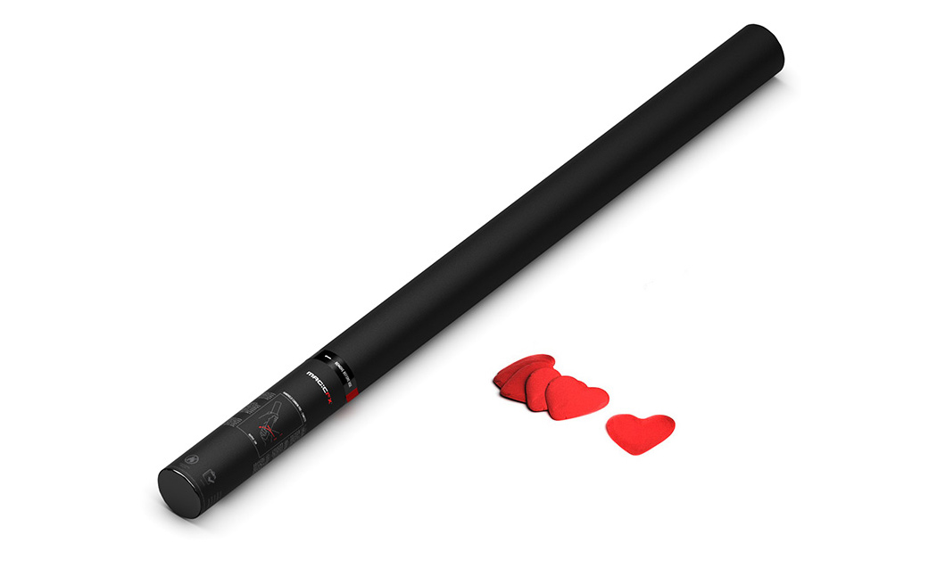 Magic FX Handheld Hearts Konfetti Kanone Pro 80cm Rot Magic FX Handheld Hearts Konfetti Kanone Pro 80cm Rot von Magic FX