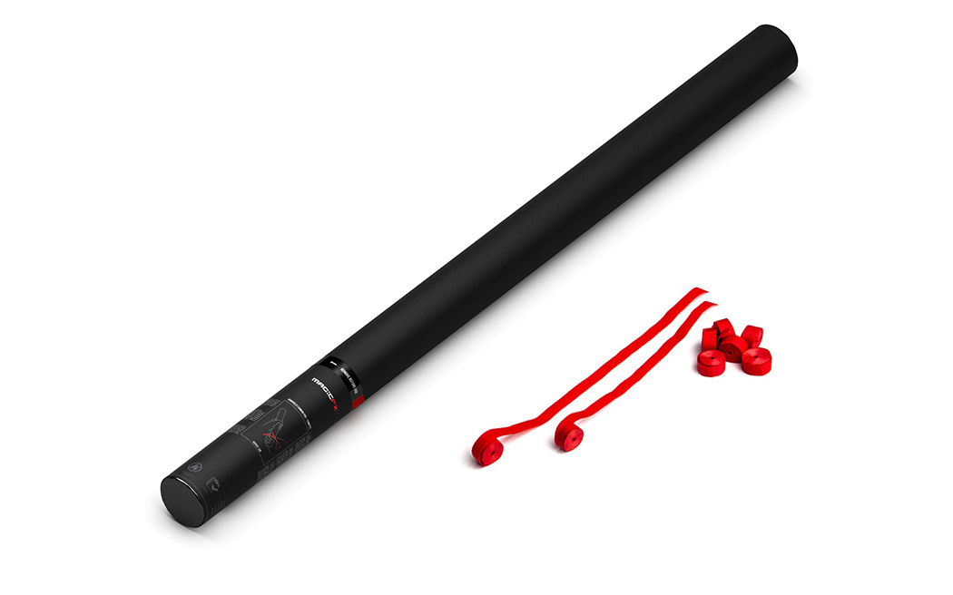 Magic FX Handheld Luftschlangen Kanone Pro 80cm Rot Magic FX Handheld Luftschlangen Kanone Pro 80cm Rot von Magic FX
