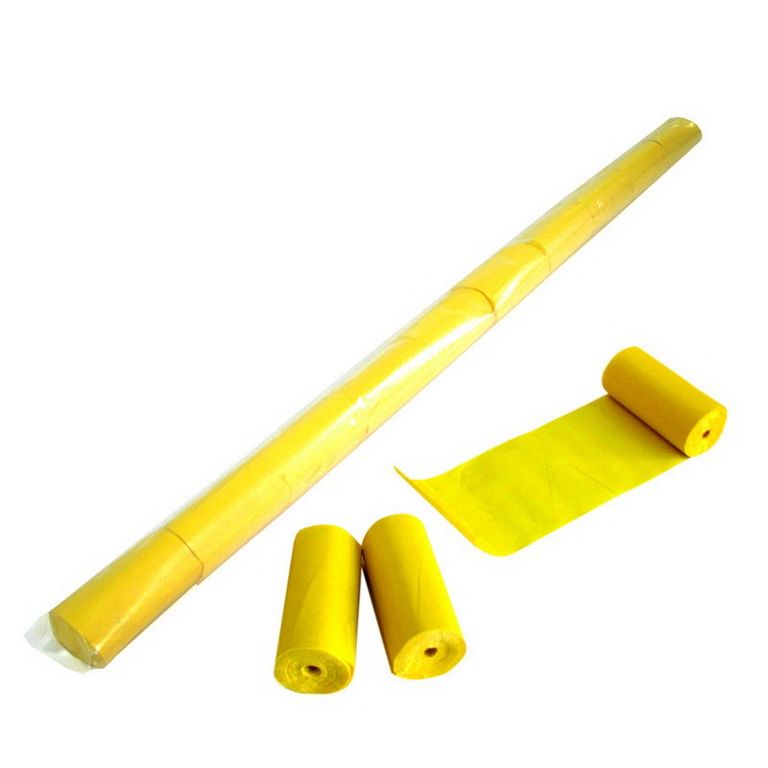 Magic FX Luftschlangen 10m x 5cm Gelb Beutel von Magic FX