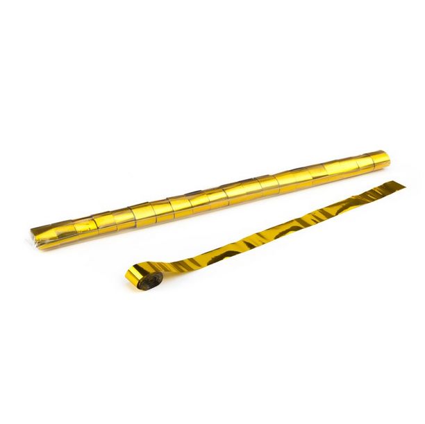 Magic FX Metallic Luftschlangen 10m x 2.5cm Gold Beutel von Magic FX