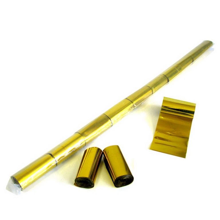 Magic FX Metallic Luftschlangen 10m x 5cm Gold Beutel von Magic FX