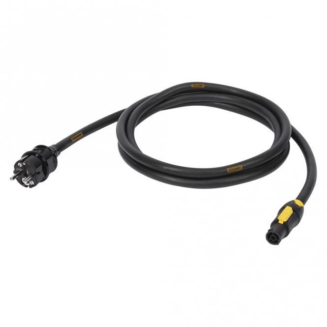 Magic FX Schutzkontakt zu Neutrik Powercon True1 - Kabel, 1,5m von Magic FX