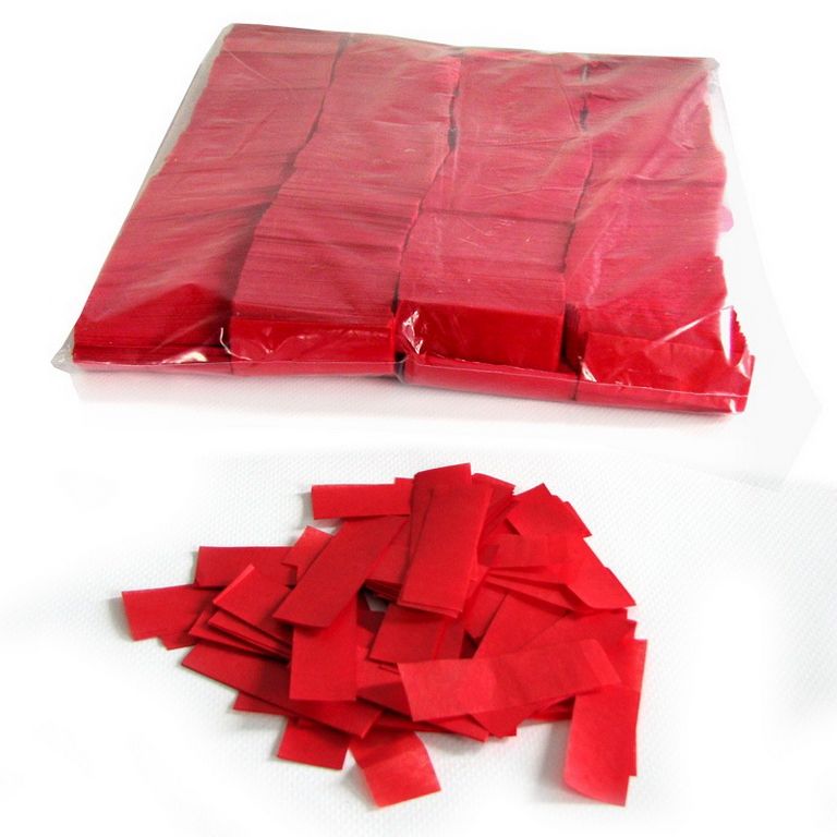 Magic FX Slowfall Konfetti Rechteck 55x17mm Rot Beutel Magic FX Slowfall Konfetti Rechteck 55x17mm Rot Beutel von Magic FX