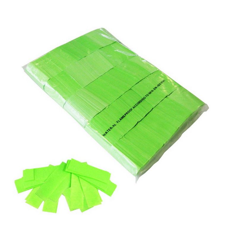 Magic FX Slowfall UV Konfetti 55x17mm Fluor Grün Beutel von Magic FX