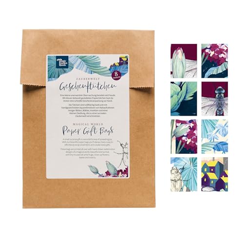 Magic Garden Seeds - Geschenktütchen - Zauberwelt - 40 bunte Papiertütchen mit 8 verschiedenen Designs Magic Garden Seeds - Geschenktütchen - Zauberwelt - 40 bunte Papiertütchen mit 8 verschiedenen Designs von Magic Garden Seeds