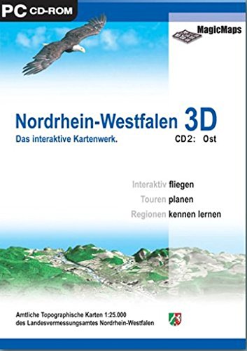 Nordrhein-Westfalen 3D: CD 2, Ost von Magic Maps