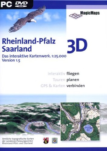 Rheinland-Pfalz/Saarland (DVD-ROM) von Magic Maps