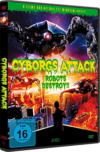 Cyborgs attack - Robots destroy!! [3 DVDs] von Magic Movie (Tonpool Medien)