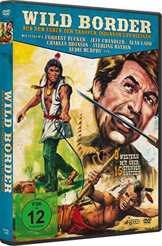 Wild Border - Aus dem Leben der Trapper, Indianer und Siedler [4 DVDs] von Magic Movie (Tonpool Medien)