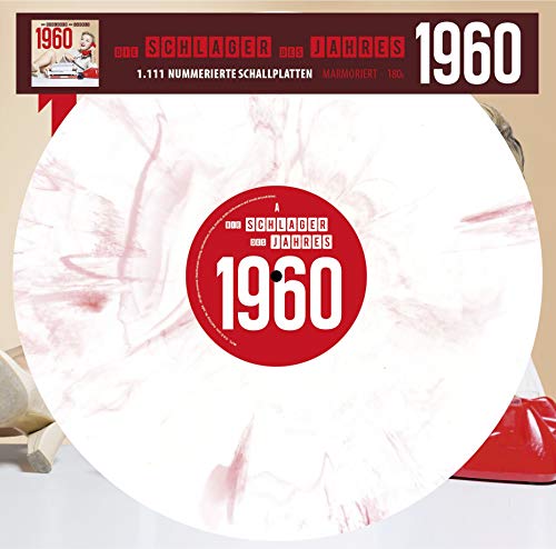 Die Schlager des Jahres 1960 - Limitiert und 1111 Stück nummeriert - 180gr. marbled Vinyl [Vinyl LP] von Magic Of Vinyl