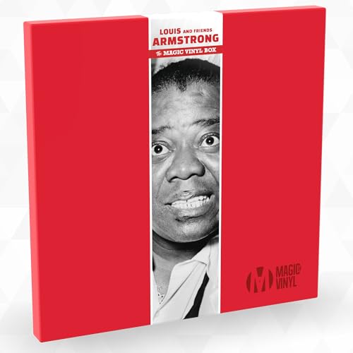 Louis Armstrong and Friends - Magic-V-Box - 3 Vinylschallplatten - einzigartig und limitiert - Top Geschenk! [Vinyl LP] von Magic Of Vinyl