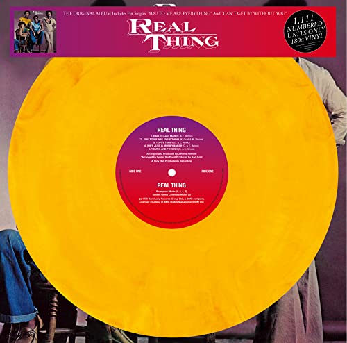 Real Thing - The Original Album - Limitiert und 1111 Stück nummeriert - 180gr. marbled [ Limited Edition / marbled Vinyl / 180g Vinyl] [Vinyl LP] von Magic Of Vinyl