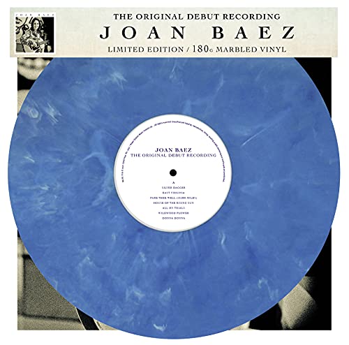 Joan Baez - The Original Debut Recording - Limitiert - 180gr. marbled [ Limited Edition / Farbiges Vinyl / 180g Vinyl] [Vinyl LP] von Magic Of Vinyl