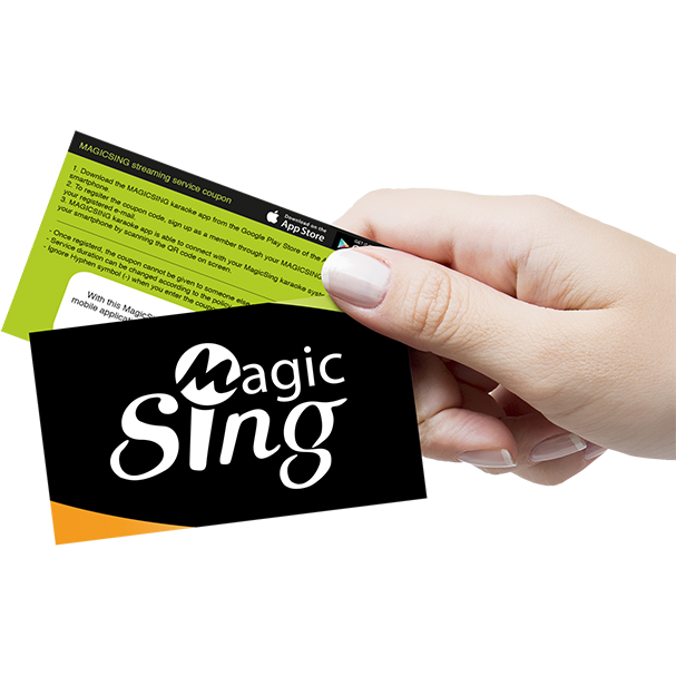 Magic Sing E2Dual 6 Month Streaming Service Voucher Magic Sing E2Dual 6 Month Streaming Service Voucher von Magic Sing