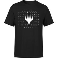 Magic The Gathering 25. Jubiläum Herren T-Shirt - Schwarz - 3XL - Schwarz von Magic The Gathering