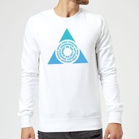 Magic The Gathering Azorius Symbol Pullover - Weiß - L von Magic The Gathering