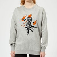 Magic The Gathering Chandra Character Art Damen Pullover - Grau - XS - Grau von Magic The Gathering