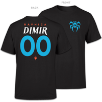 Magic The Gathering Dimir Sports Herren T-Shirt - Schwarz - XL - Schwarz von Magic The Gathering