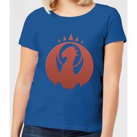 Magic The Gathering Izzet Symbol Damen T-Shirt - Blau Royal - M - Royal Blue von Magic The Gathering