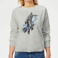 Magic The Gathering Jace Character Art Damen Pullover - Grau - S von Magic The Gathering