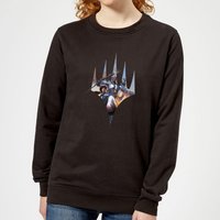 Magic The Gathering Key Art Mit Logo Damen Pullover - Schwarz - 3XL von Magic The Gathering