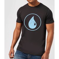 Magic The Gathering Mana Blau T-Shirt - Schwarz - L von Magic The Gathering