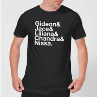 Magic The Gathering Names Men's T-Shirt - Black - 5XL - Schwarz von Magic The Gathering