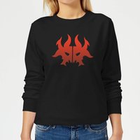 Magic The Gathering Rakdos Symbol Damen Pullover - Schwarz - 3XL - Schwarz von Magic The Gathering