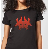 Magic The Gathering Rakdos Symbol Damen T-Shirt - Schwarz - M - Schwarz von Magic The Gathering